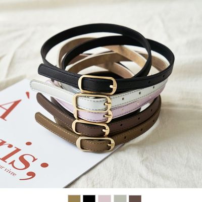 여성 펄 슬림 벨트(WAF6494)