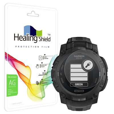 가민 인스팅트3 택티컬 솔라45mm 저반사 액정필름2매