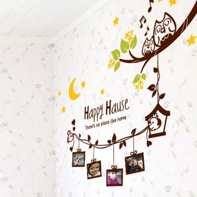 해피하우스 Ver.1 [인테리어스티커/포인트스티커/데코스티커/홈데코]