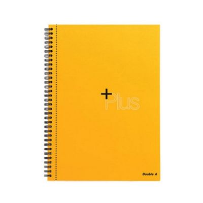 더블에이좌철노트A5옐로우절취스프링80매148X210mm