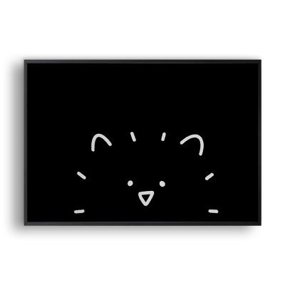 I`m kuma black / 일러스트 액자