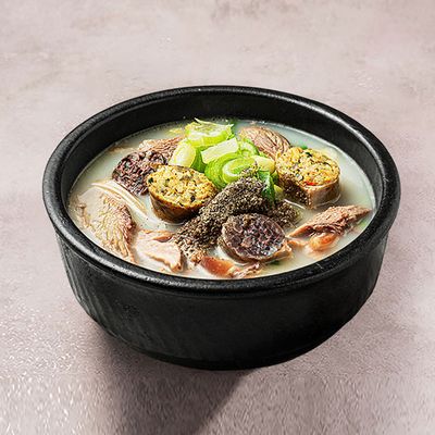 [강창구찹쌀진순대]진한 순대국 500g×4팩