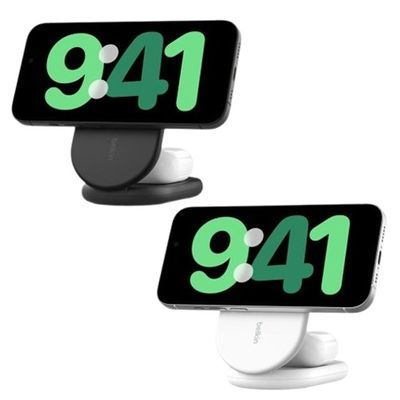 벨킨 2in1 마그네틱 폴더블 고속 무선 충전기 WIZ028