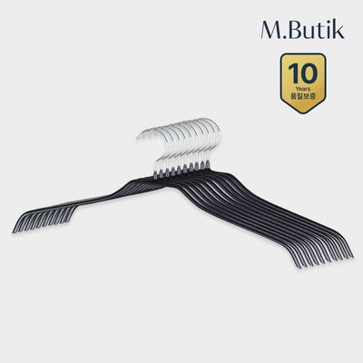 엠부띠끄 남성용 자켓 논슬립 옷걸이 M_45F 10개입