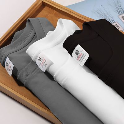 데일리핏 라운드 무지반팔 티셔츠 3장 한세트(3컬러)