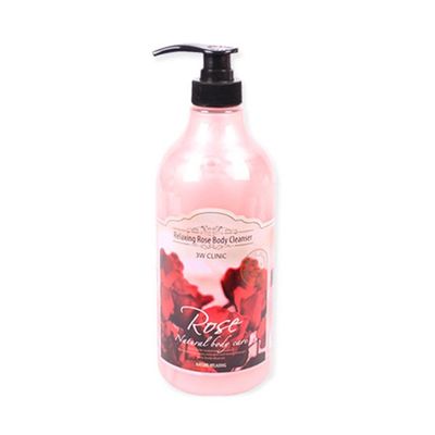 3W CLINIC 릴렉싱 로즈 바디클렌저 1L(WFE6FC6)