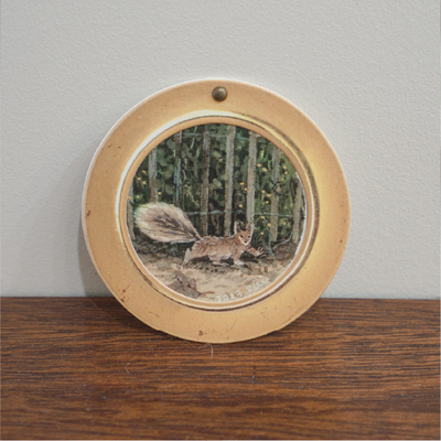 [액자 속의 그림] 브루클린 풍경 2. 청설모