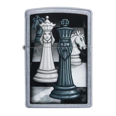 ZIPPO 라이터 49601 Chess Game Design
