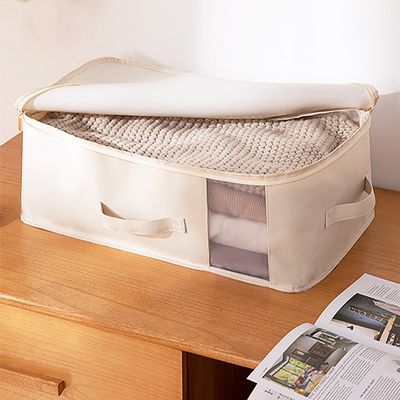 투명창 리빙 수납 박스 이불 옷 정리함 보관함 (대)