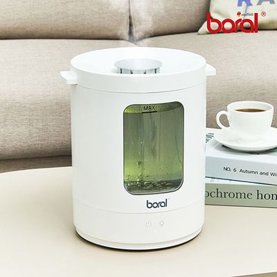 보랄 친환경 글라스 무드등 가열식 가습기 BR-DS30