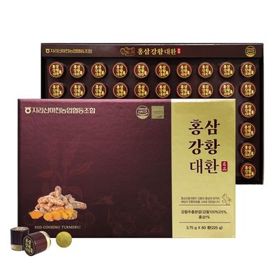 [지리산마천농협] 홍삼강황대환 (3.75g*60환)