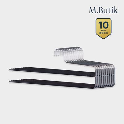 엠부띠끄 바지 2단 논슬립 옷걸이 M_KH2 10개