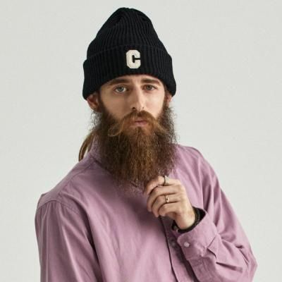 CB 로고 비니 (블랙)