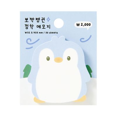 아트박스 펭귄 점착메모지