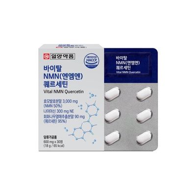 일양약품 바이탈 NMN 퀘르세틴 (600mg x 30정)