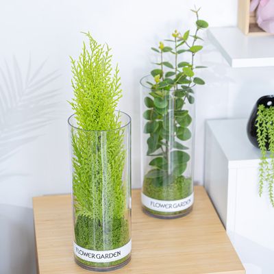 유칼립투스 율마 조화 화병 플랜테리어 (DIY) 2타입