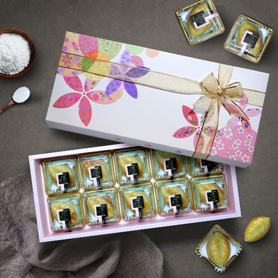 국내산(쌀가루,아몬드) 고급 수제 월병 35gx10EA