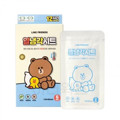 열냉각시트 6매입 국산 해열패치