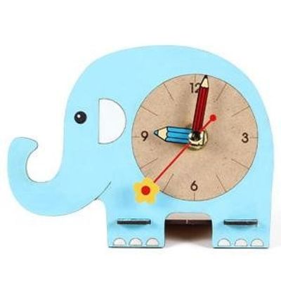 탁상용 시계 만들기 키트 코끼리(WFGVG8M)