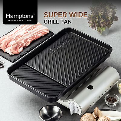 햄튼 수퍼와이드 고기불판 그릴팬 HT-WGP 40x24cm