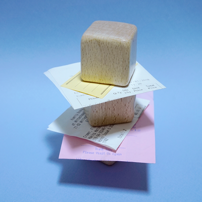 아이스 큐브 메모 스탠드