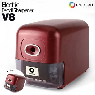 미니연필깍이 미니연필깎이 적색 자동 연필깎이 V8(WFPH19M)