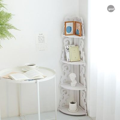 굿즈 DIY 고급 코너 선반 정리대 (3단/4단)