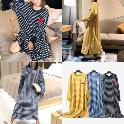 NEW 가을신상 빅사이즈원피스 간절기잠옷