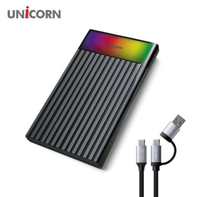 유니콘 USB3.2 Gen1 2.5인치 HDD SSD 외장하드케이스 