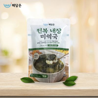 해담은 전복내장미역국 300g 1인분 (파우치)
