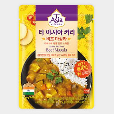 티아시아 커리 비프 마살라 약간 매운맛 170gx12개
