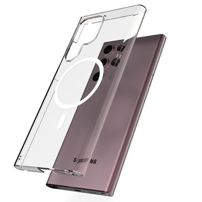 갤럭시S22 울트라 마그네틱 맥세이프 M클라우드 투명