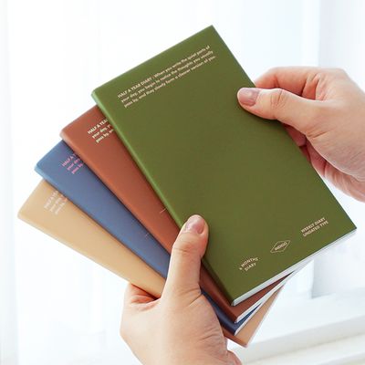 (만년형) 기본 6개월 다이어리 (핸디,위클리)