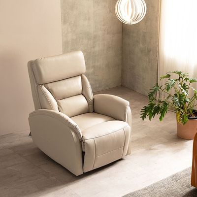 프리다 1인 이태리천연통가죽 리클라이너 소파 KC4124