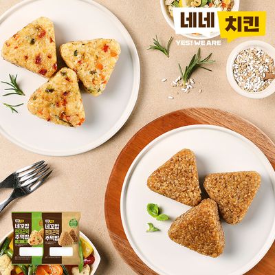 [네네치킨] 네꼬밥 현미 주먹밥 5팩(곤약/곤약야채)