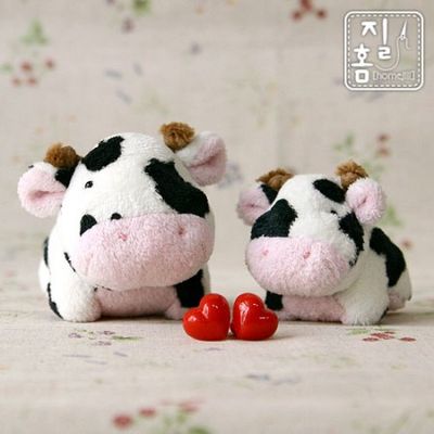 [DIY]우유조아 얼룩소가족 만들기
