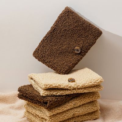 누보 플리스 북커버 겨울 뽀글이 A5 다이어리 책 커버