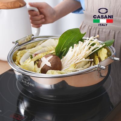 [HOT딜][CASANI] 까사니 볼리레 샤브샤브냄비 20+24cm