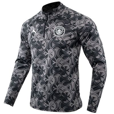 푸마 맨체스터 시티 웜업 1/4 짚 긴팔저지(78217011)