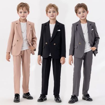 조쉬 싱글브레스티드 패치포인트 정장 턱시도 세트