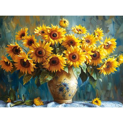 햇살을 담은 해바라기 직소퍼즐 150피스 꽃