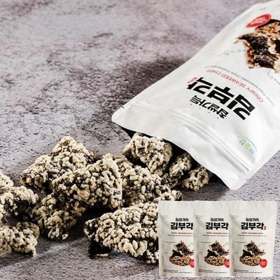 해들찬 찹쌀가득 김부각 70g x 3봉