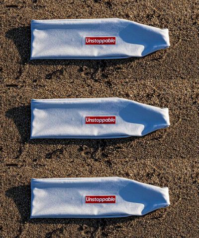 3PACK 어센틱 레드박스 그레이 - 쿨링 스판 스포츠 헤