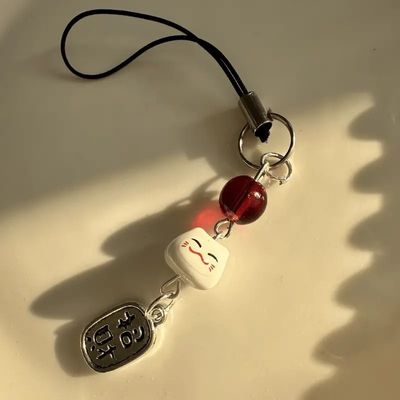 마네키네코 일본 복 고양이 키링 키홀더 백 참 장식
