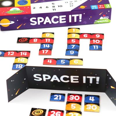 스페이스잇 보드게임 7세이상 2-4인 수조합 순열