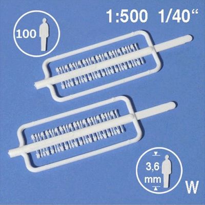 FS022001 평면 인체모형 500:1 (50명)