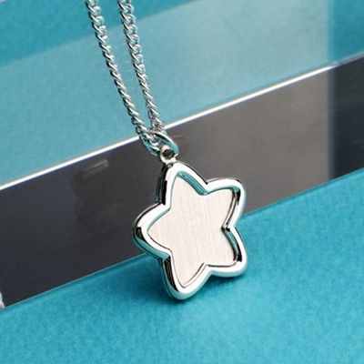 [애슬릿]어린이 실버 목걸이 키즈 은 925 스타 별