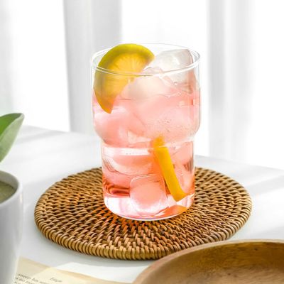 [와인앤쿡]내열강화유리 아이스커피잔 1개