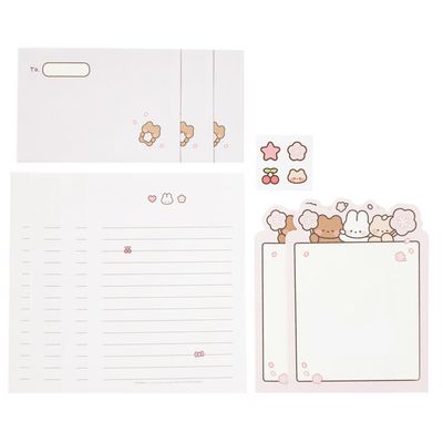 아트박스 고미요미와 벚꽃 편지지