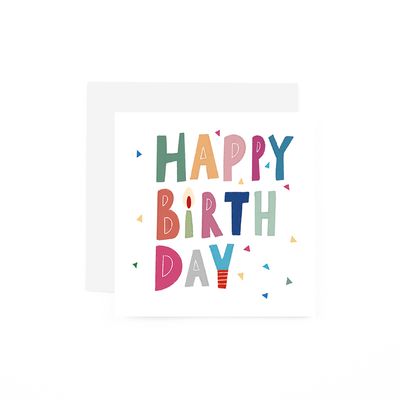 MC2501 HAPPY BIRTHDAY 생일카드 미니카드 신상카드